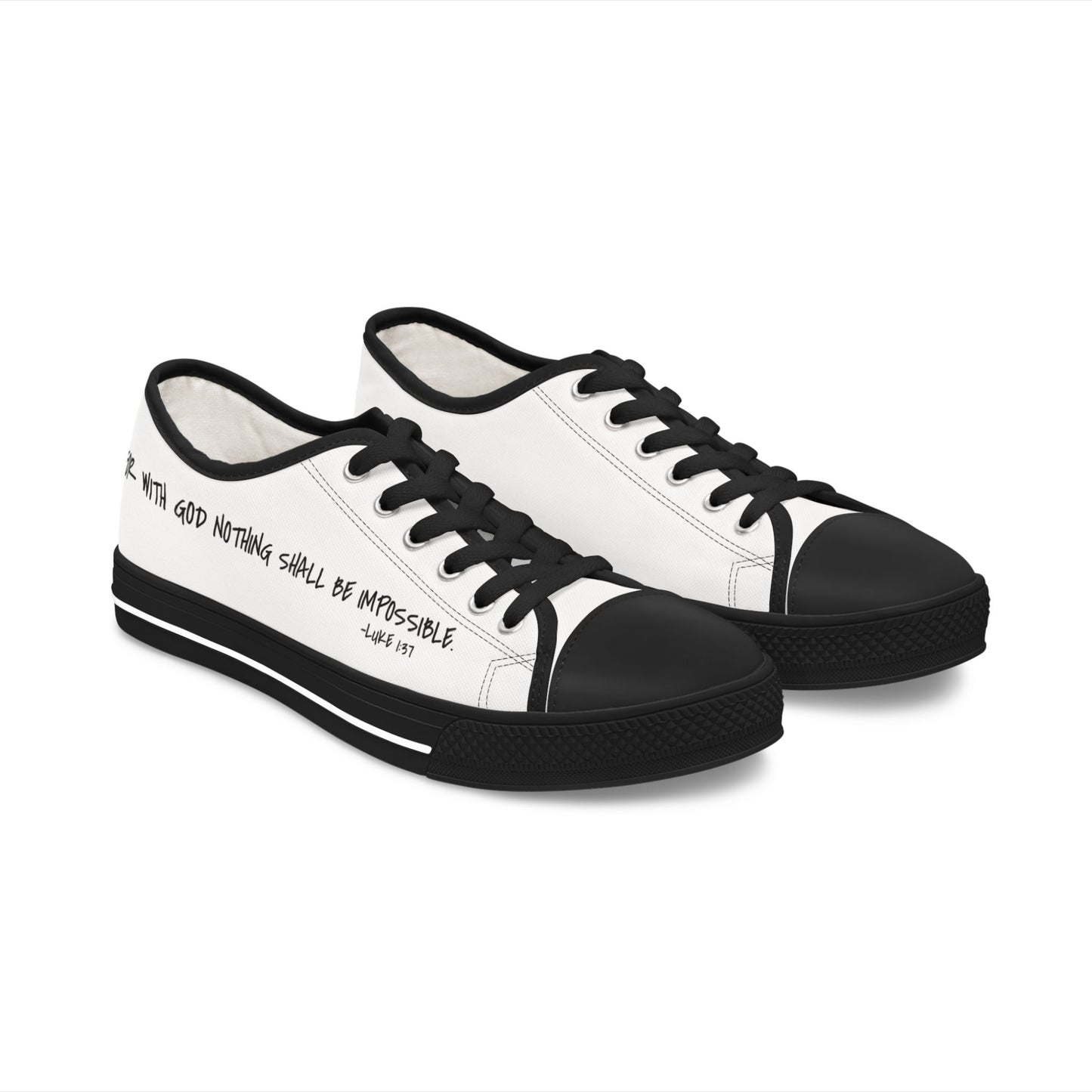 GOD DID - Women's Low Top Sneakers