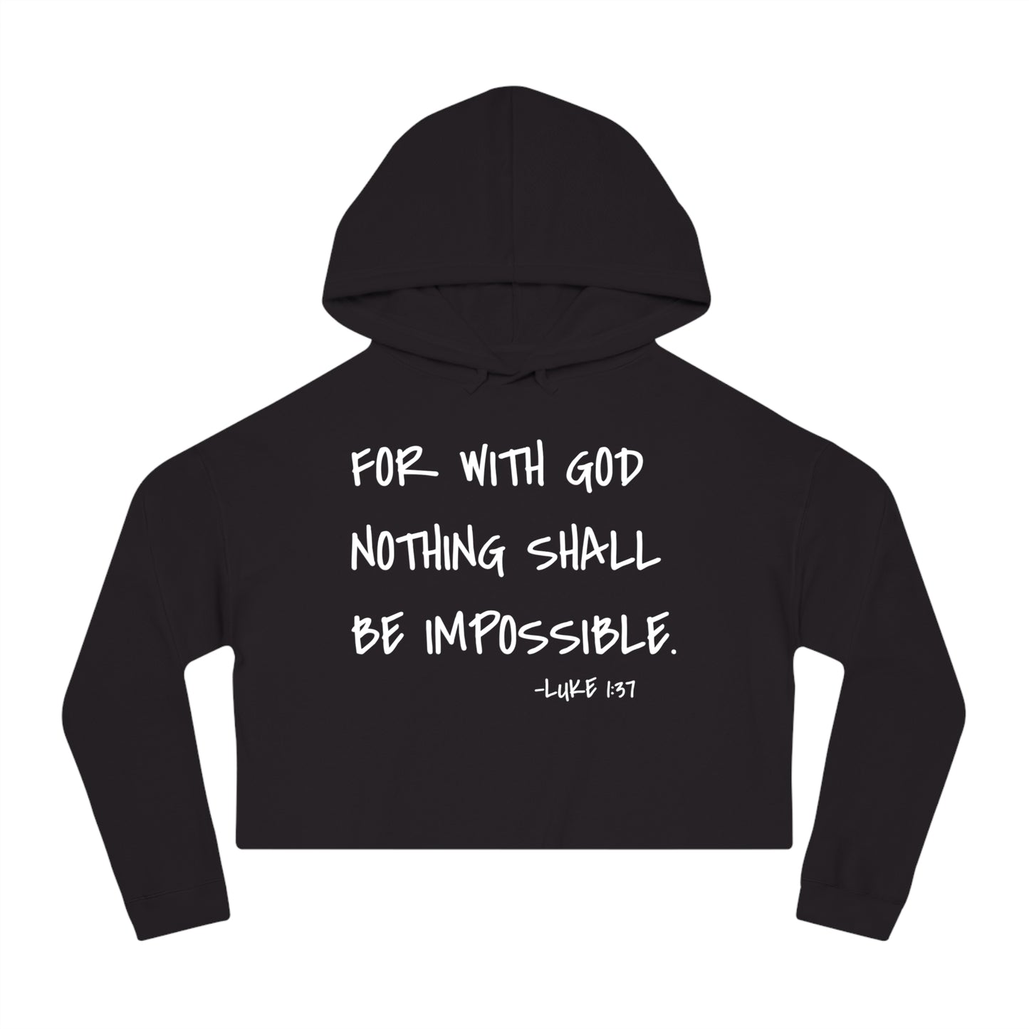 GOD DID - Women’s Cropped Hoodie