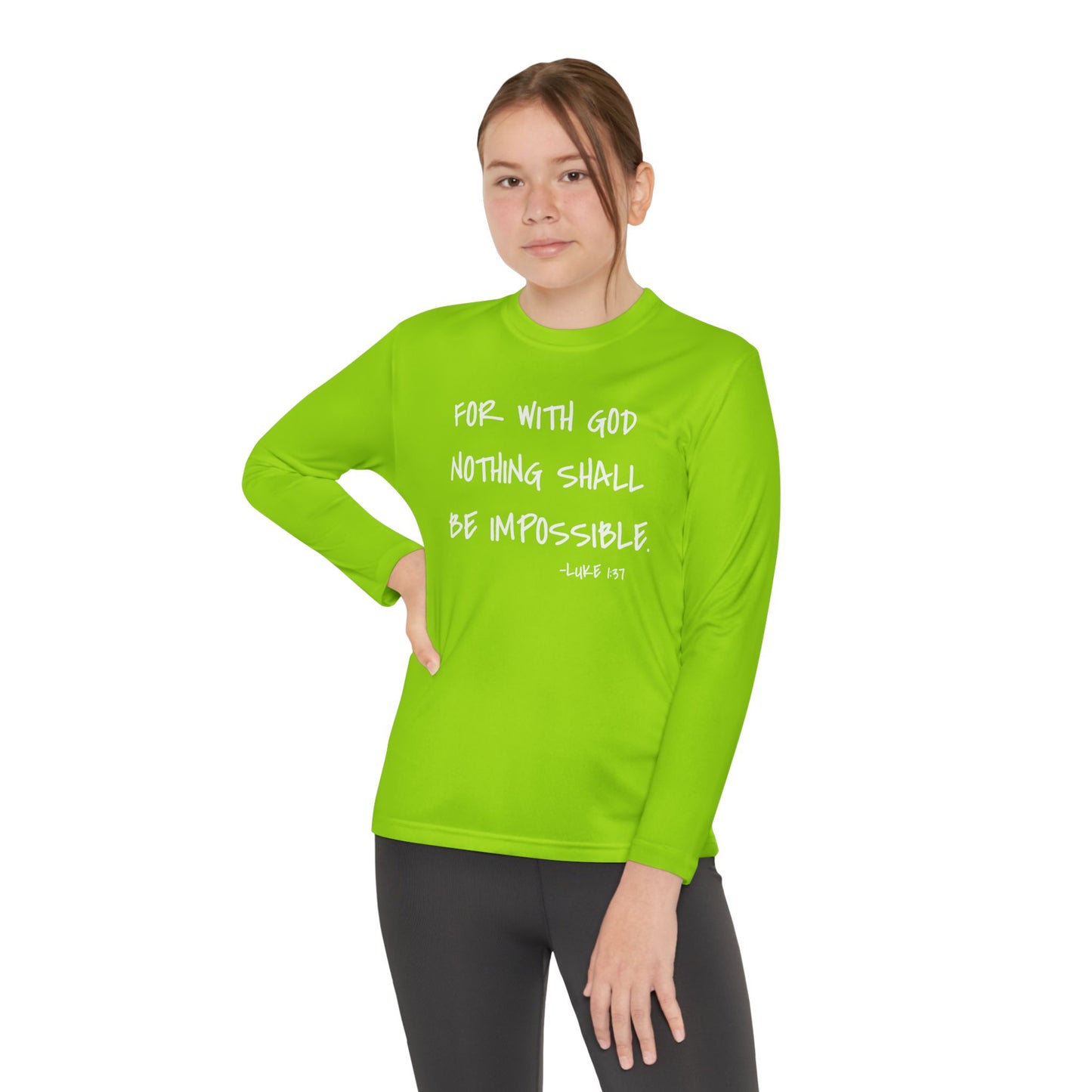GOD DID - Youth Long Sleeve T-Shirt