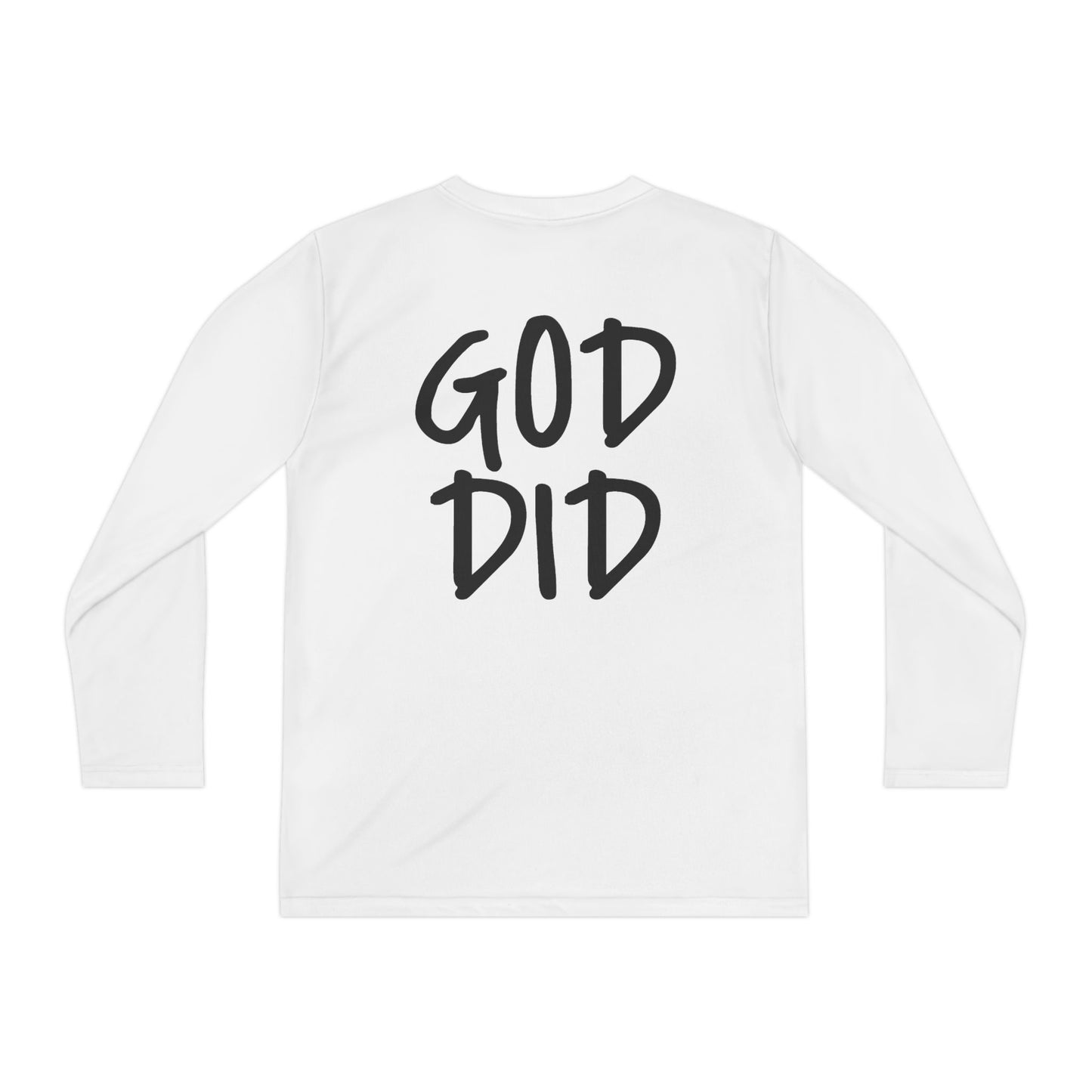 GOD DID - Youth Long Sleeve T-Shirt