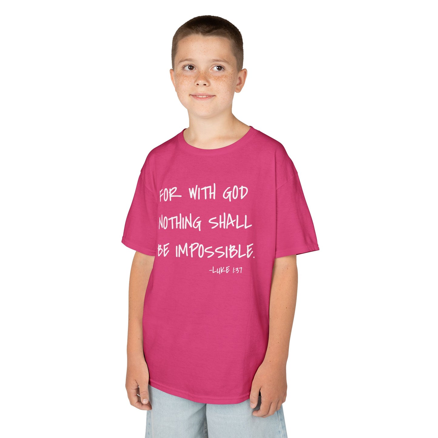 GOD DID - Kids Heavy T-Shirt