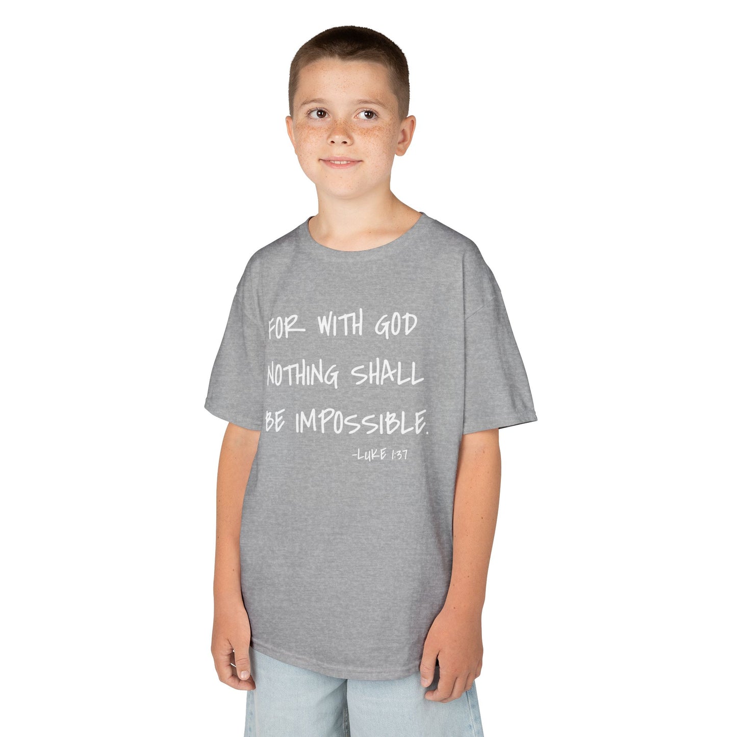 GOD DID - Kids Heavy T-Shirt