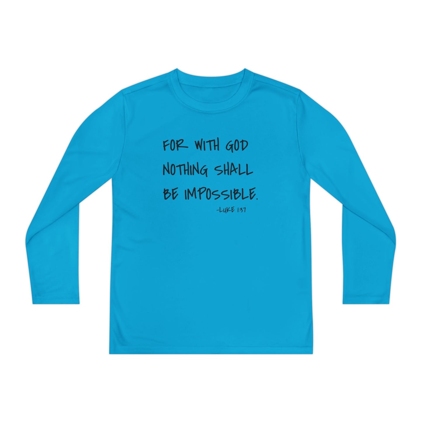 GOD DID - Youth Long Sleeve T-Shirt