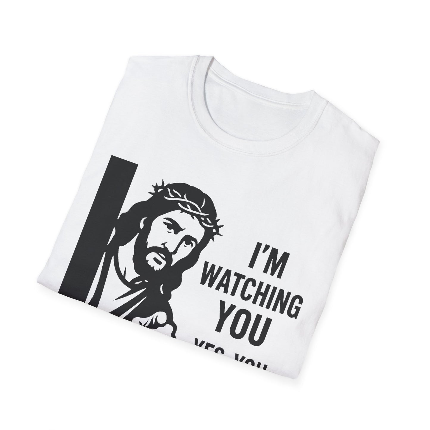 Jesus "I'm Watching You" T-Shirt, Funny Gift for Friends
