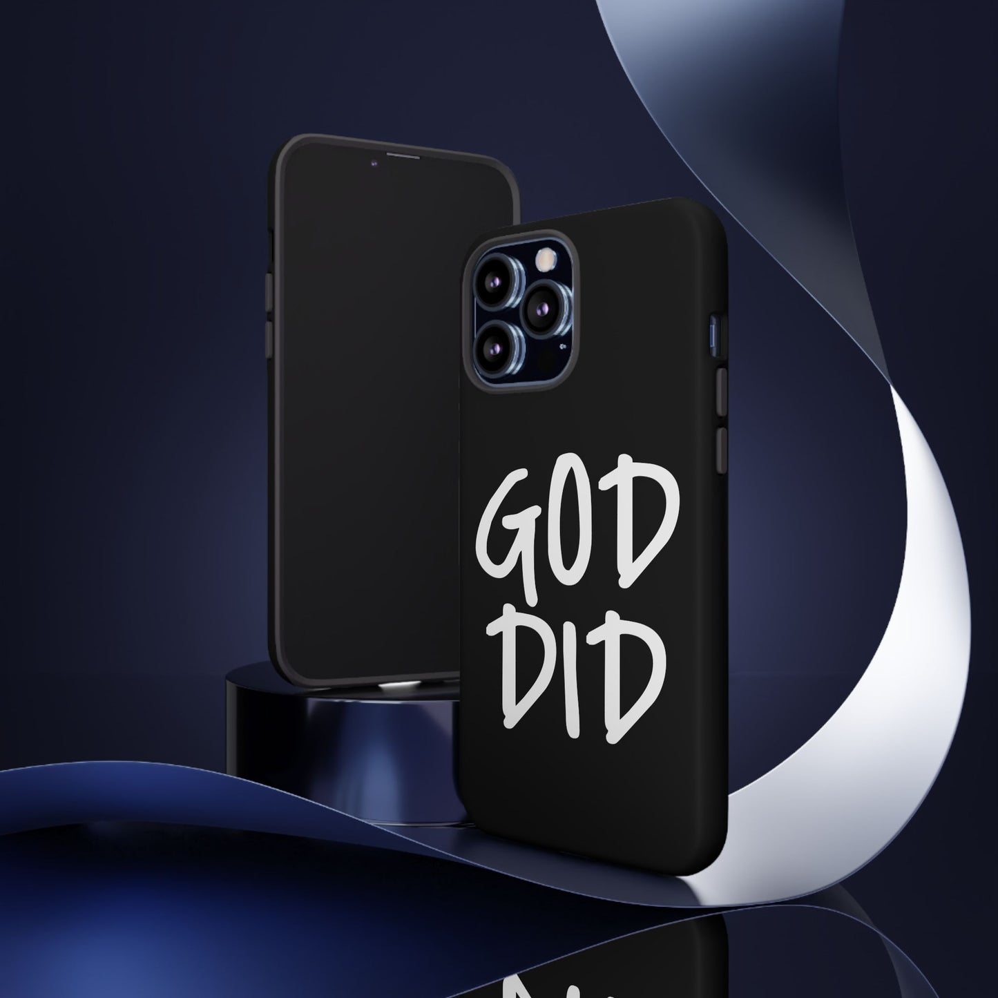 GOD DID - Apple iPhone Case(iPhone 13, 14, 15, 16, 17 Pro/Pro Max)