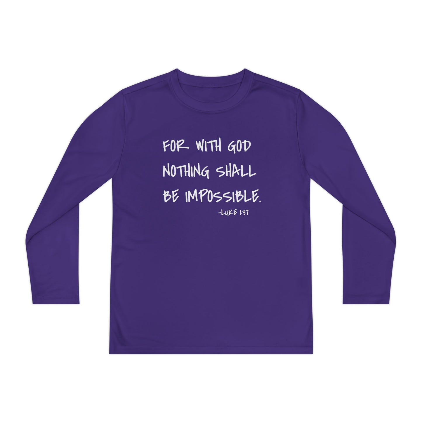 GOD DID - Youth Long Sleeve T-Shirt
