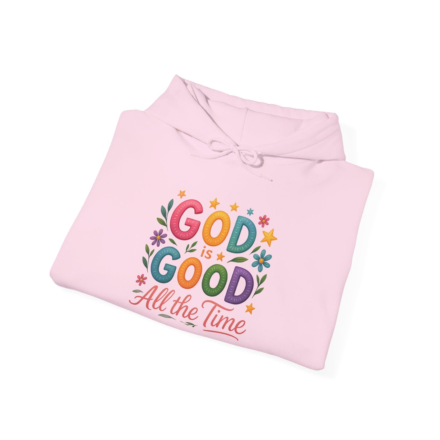 God is Good Heavy Blend Faith Based Hoodie