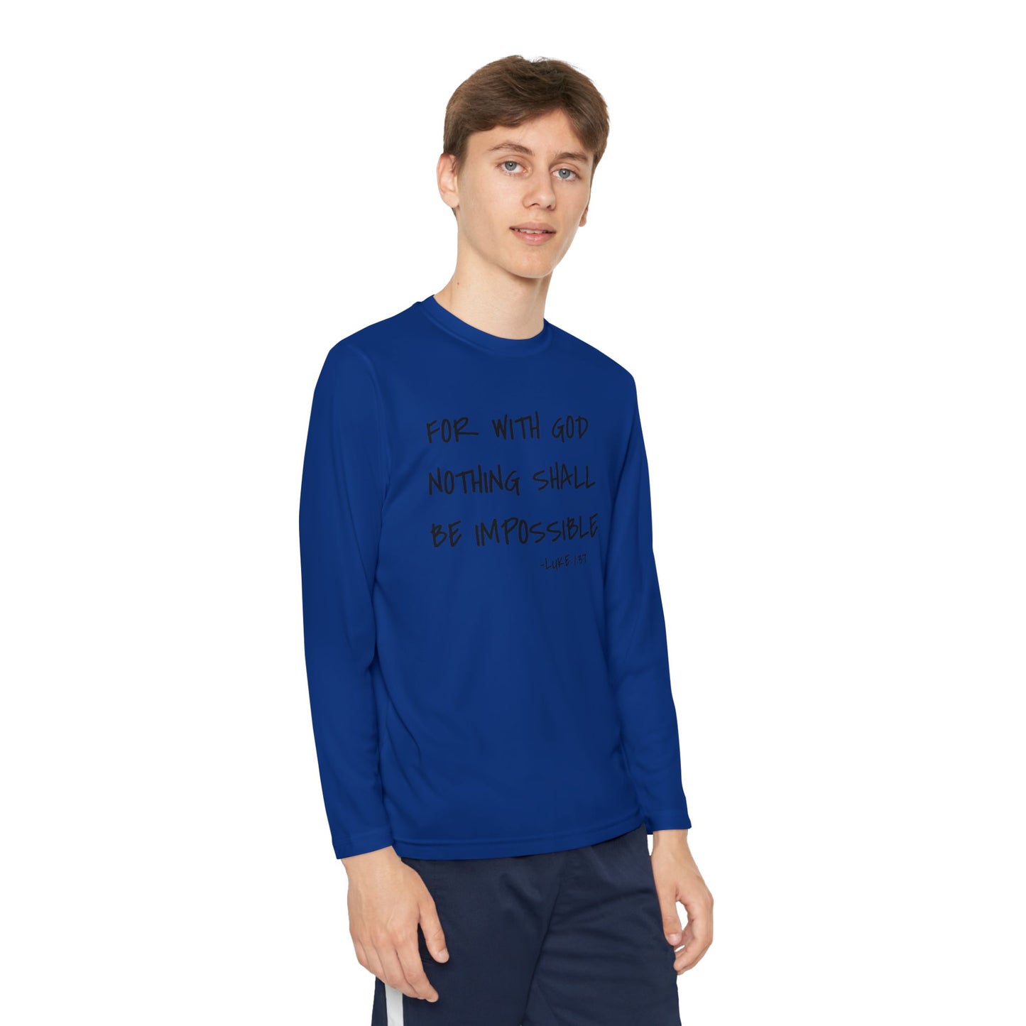 GOD DID - Youth Long Sleeve T-Shirt