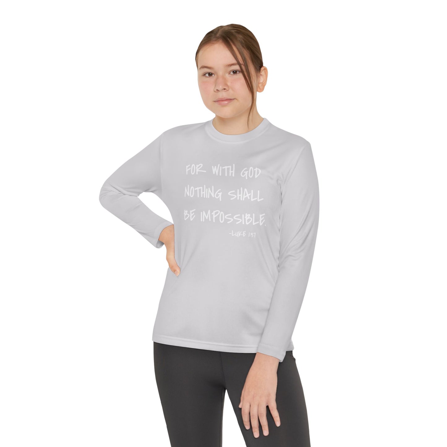 GOD DID - Youth Long Sleeve T-Shirt