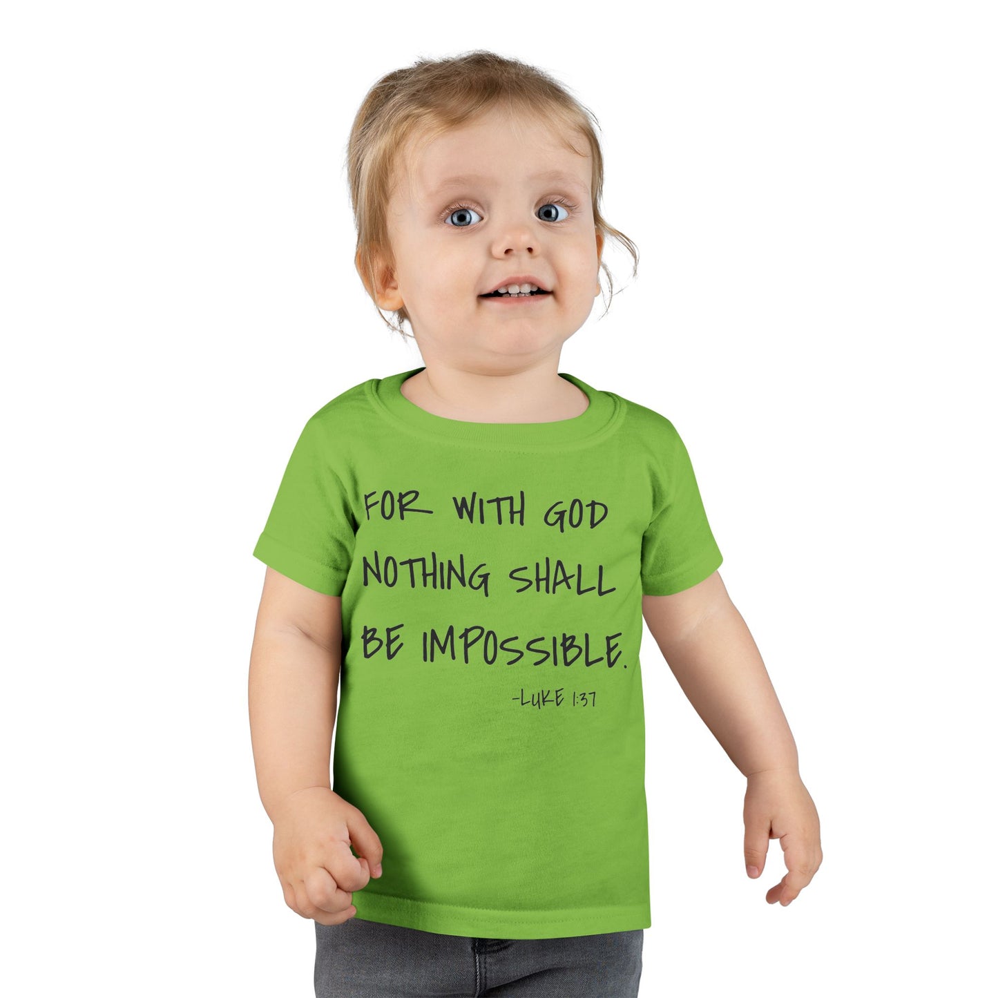 GOD DID - Faith Inspired Toddler T-shirt