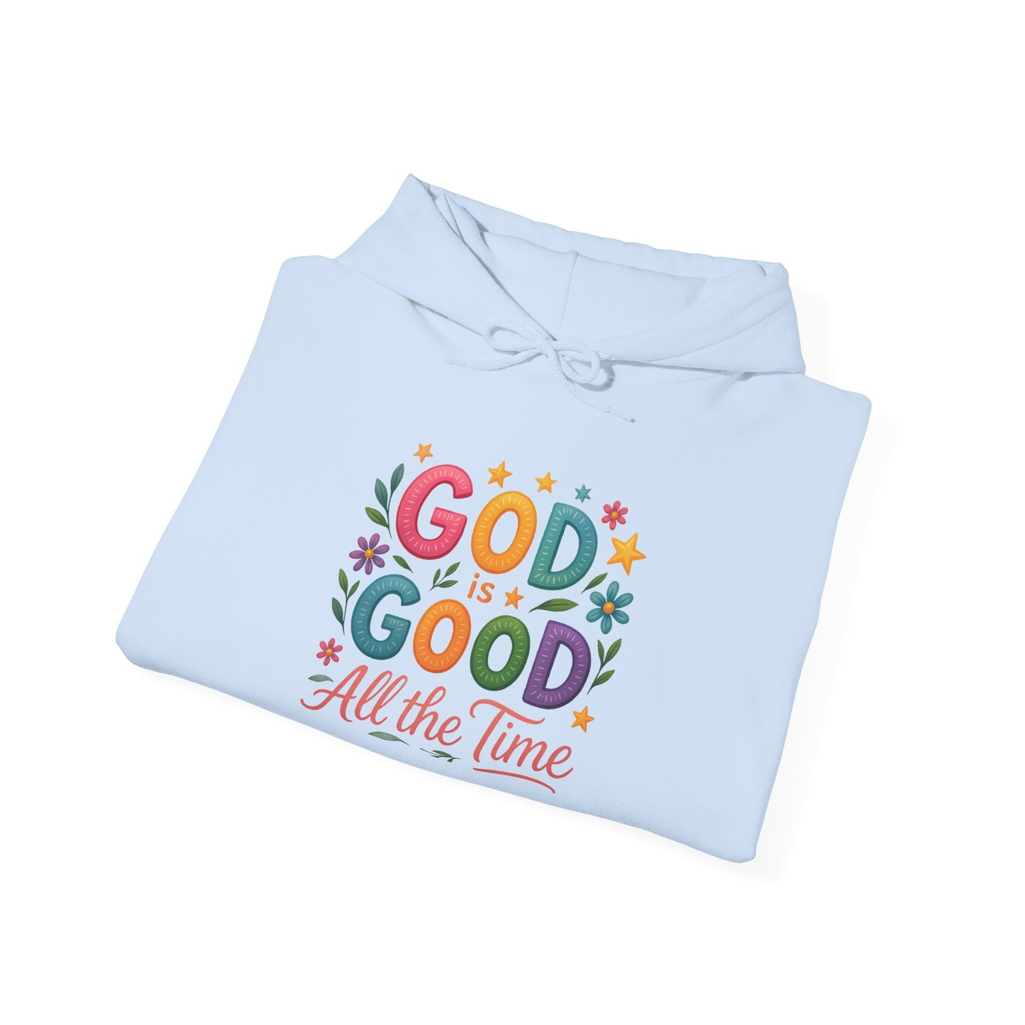 God is Good Heavy Blend Faith Based Hoodie