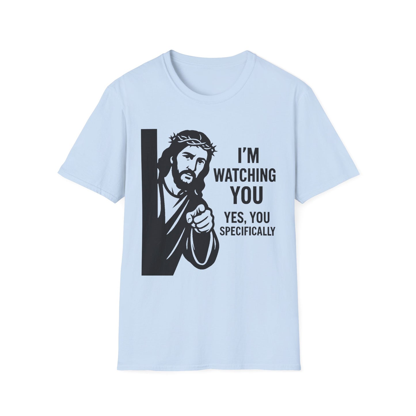Jesus "I'm Watching You" T-Shirt, Funny Gift for Friends