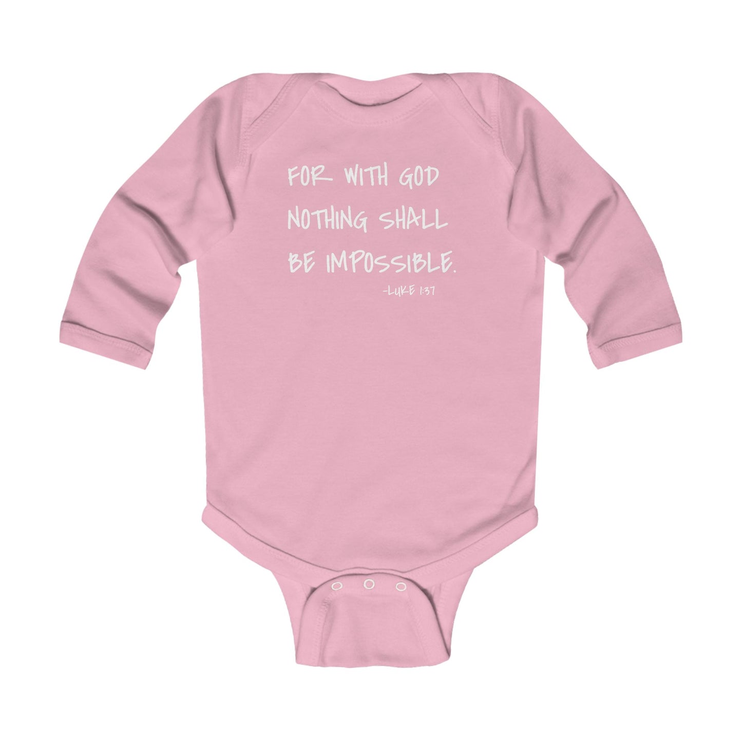 GOD DID - Infant Long Sleeve Onesie