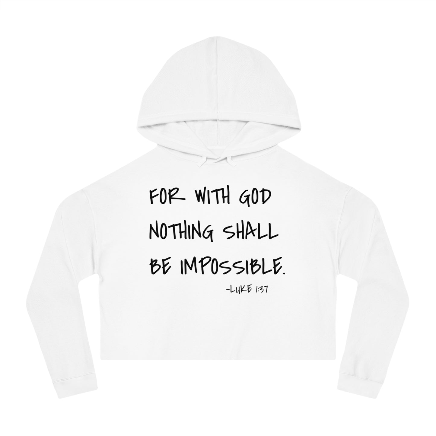 GOD DID - Women’s Cropped Hoodie
