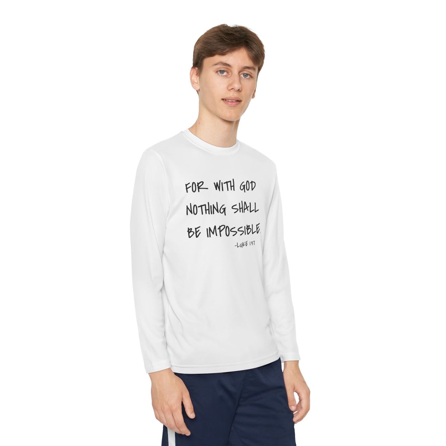 GOD DID - Youth Long Sleeve T-Shirt