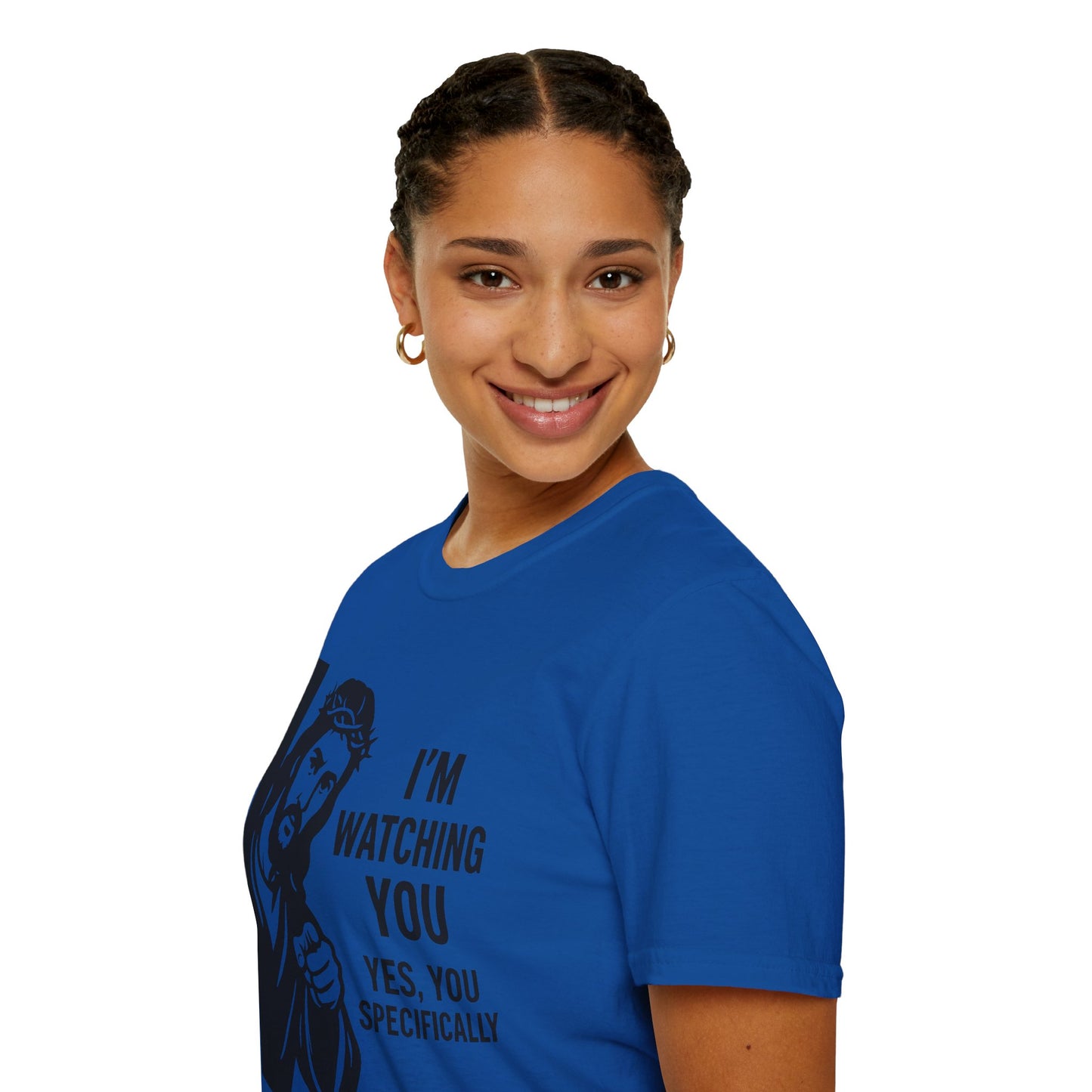 Jesus "I'm Watching You" T-Shirt, Funny Gift for Friends