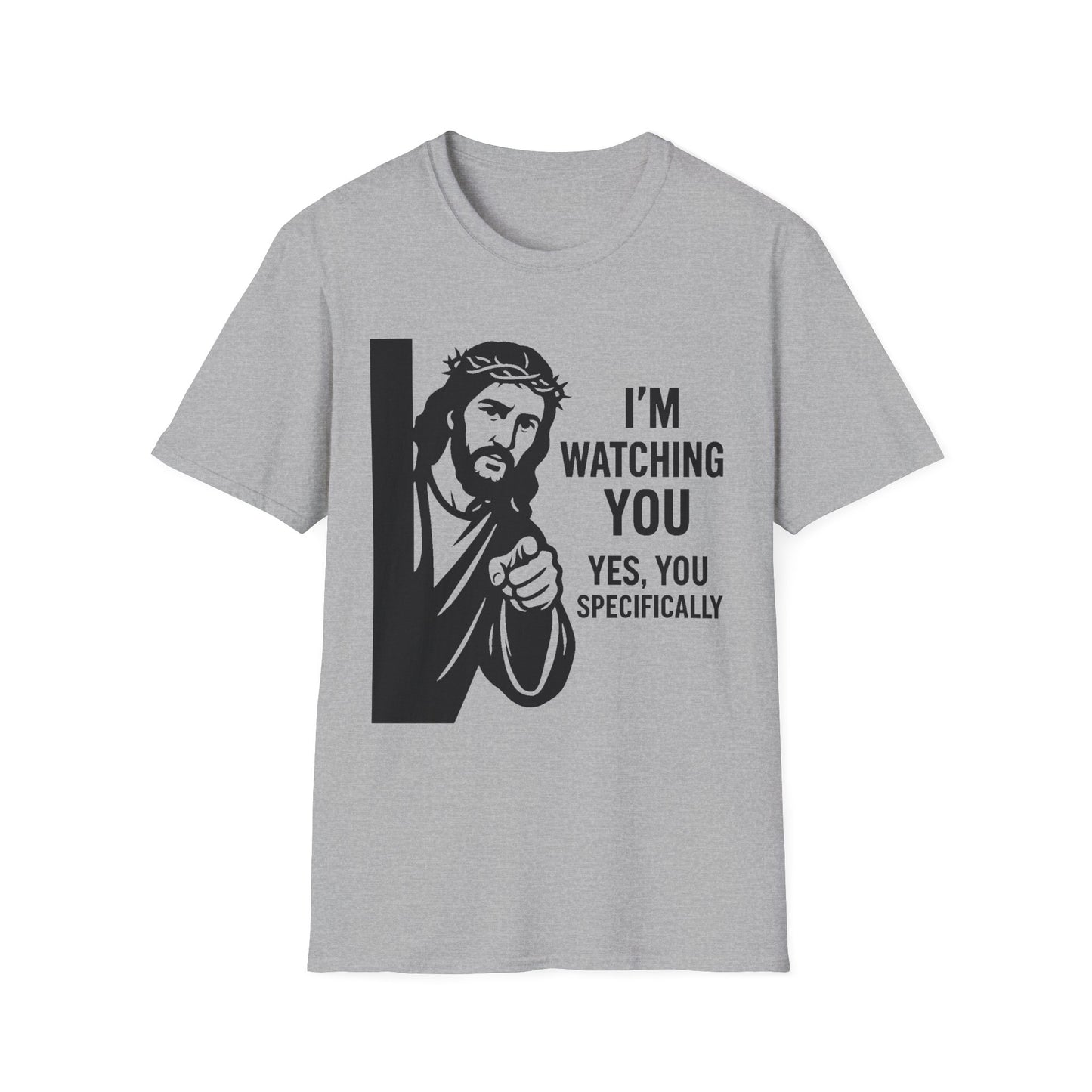 Jesus "I'm Watching You" T-Shirt, Funny Gift for Friends