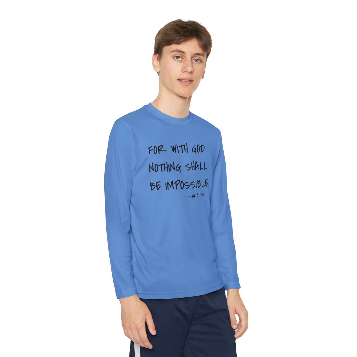 GOD DID - Youth Long Sleeve T-Shirt