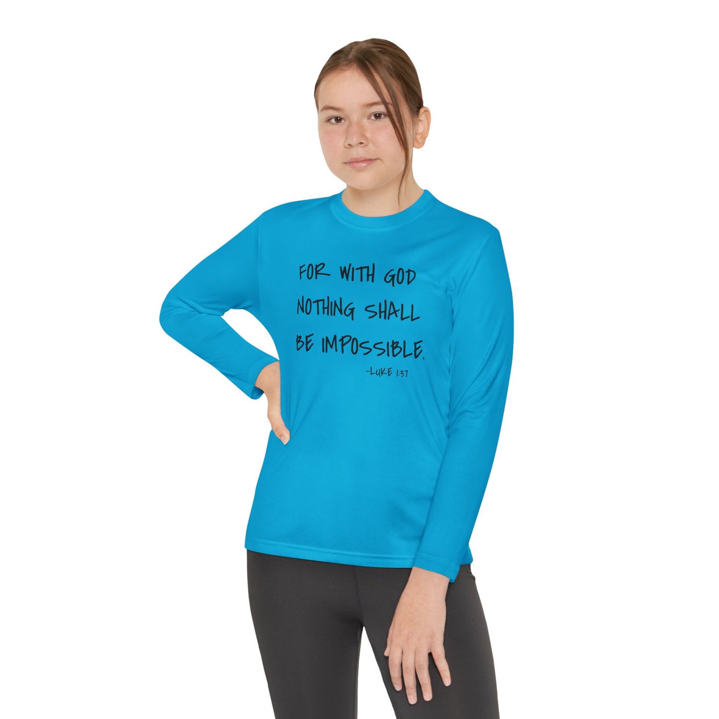 GOD DID - Youth Long Sleeve T-Shirt