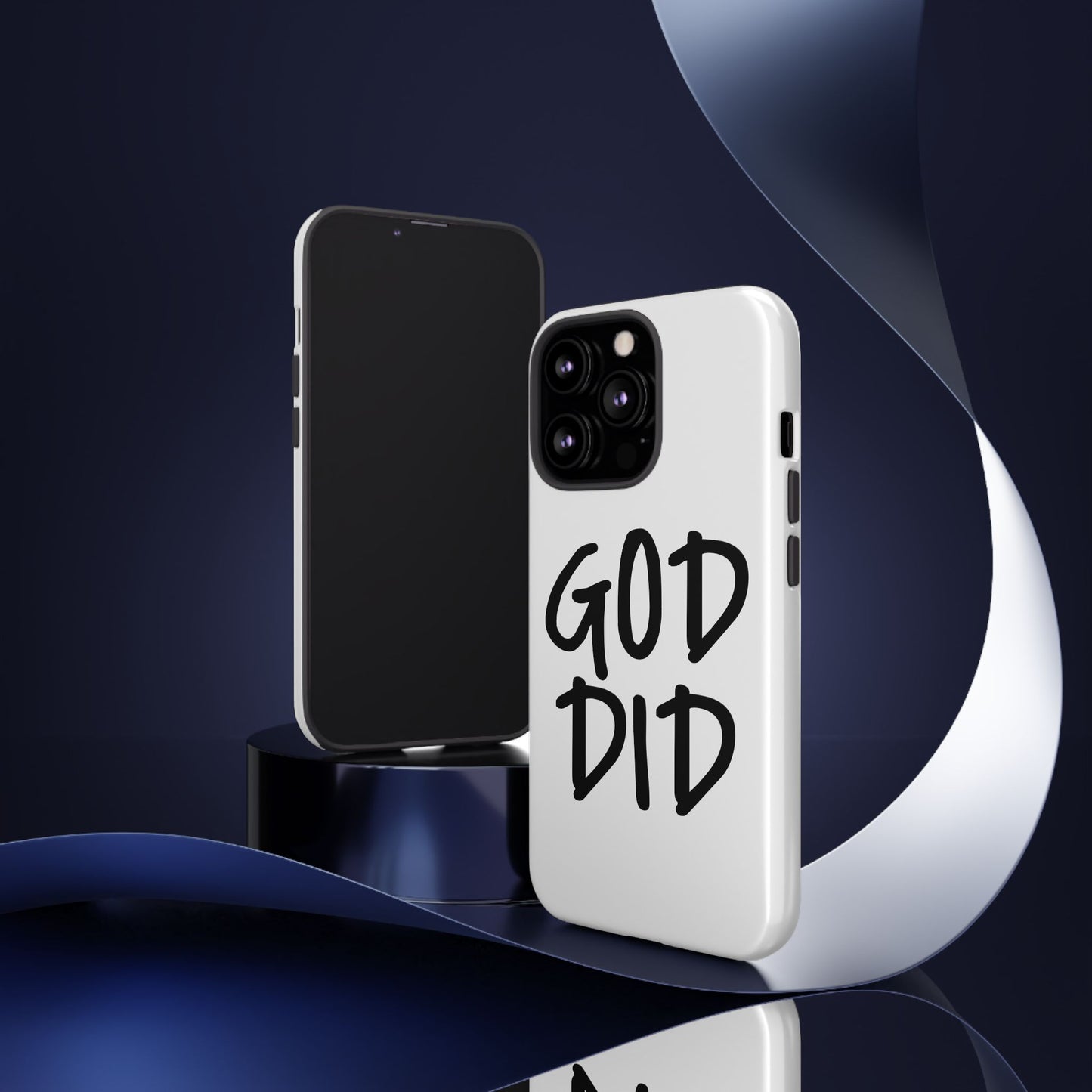 GOD DID - Apple iPhone Case(iPhone 13, 14, 15, 16, 17 Pro/Pro Max)