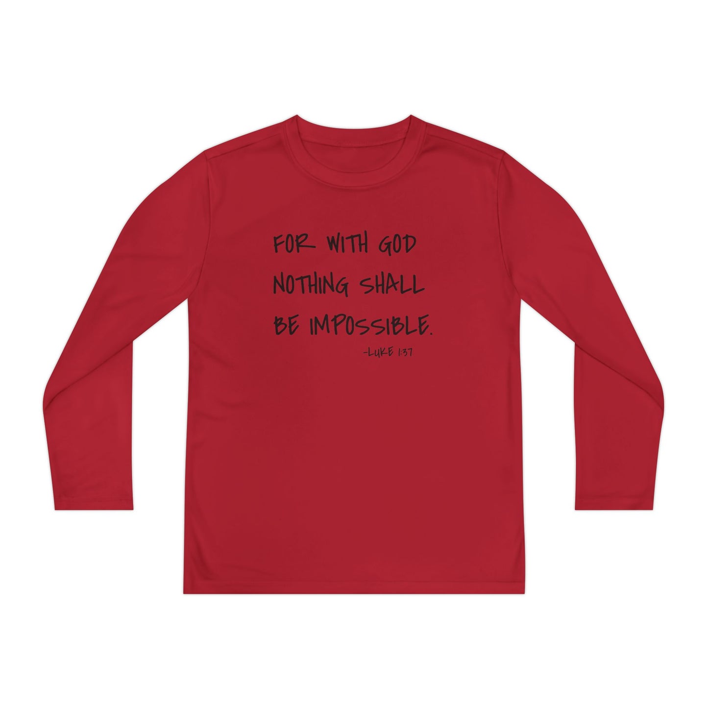GOD DID - Youth Long Sleeve T-Shirt