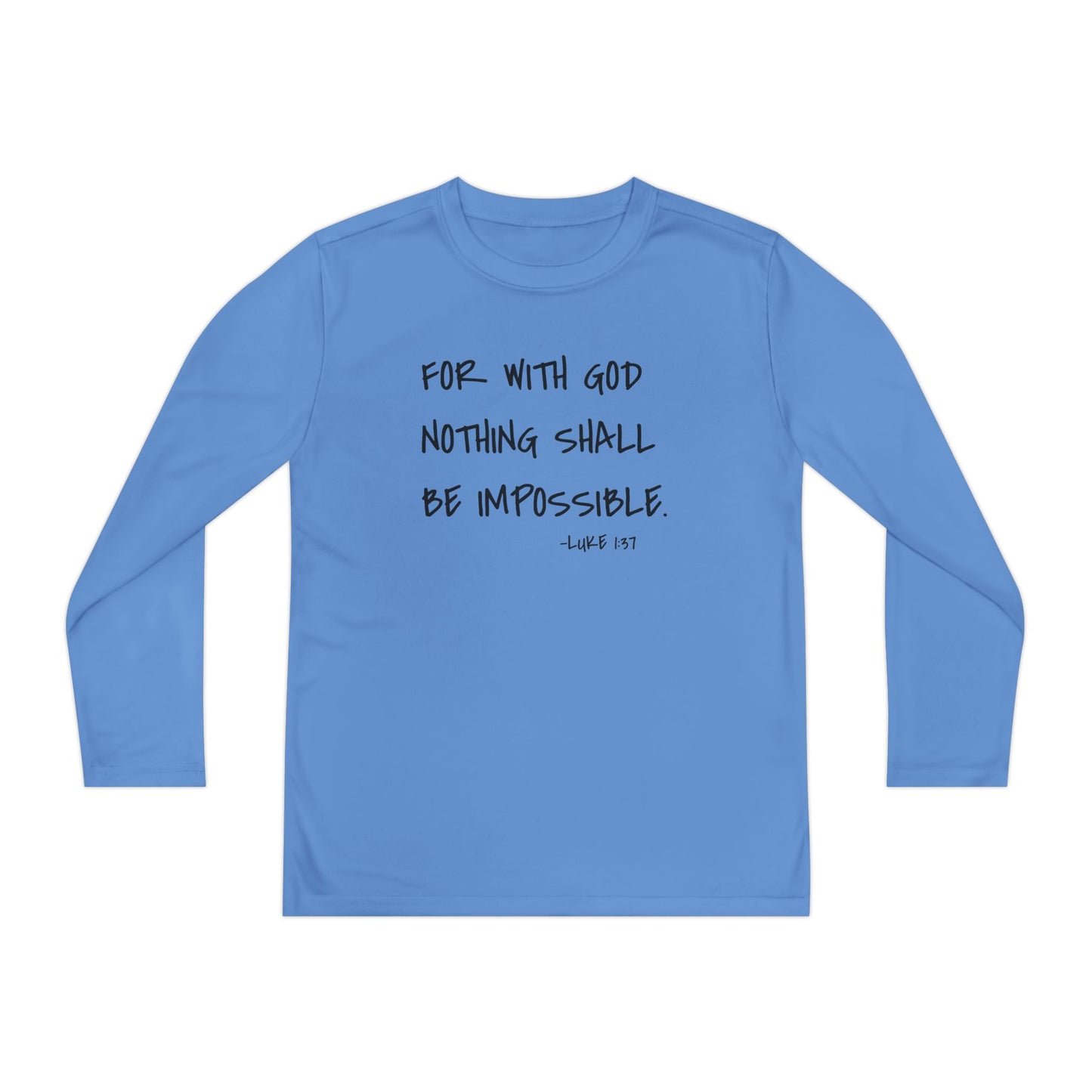 GOD DID - Youth Long Sleeve T-Shirt