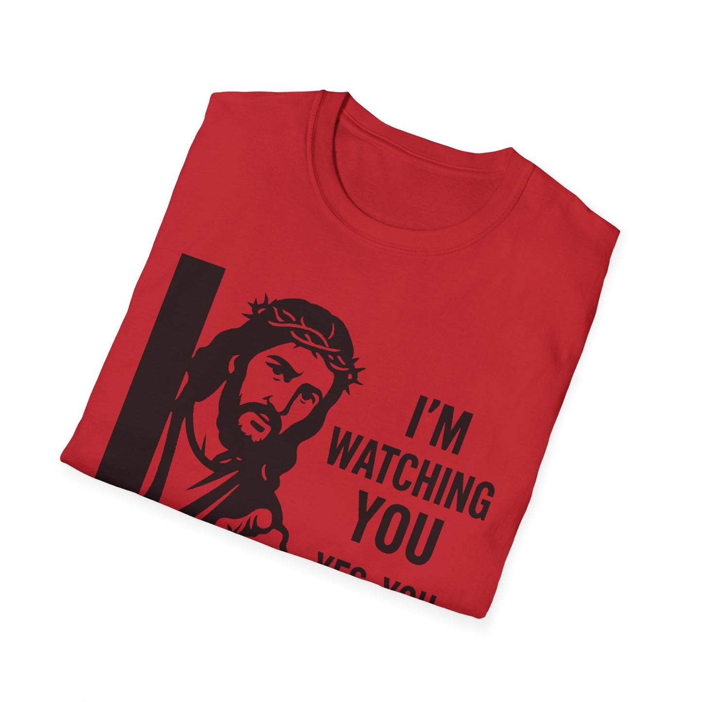Jesus "I'm Watching You" T-Shirt, Funny Gift for Friends