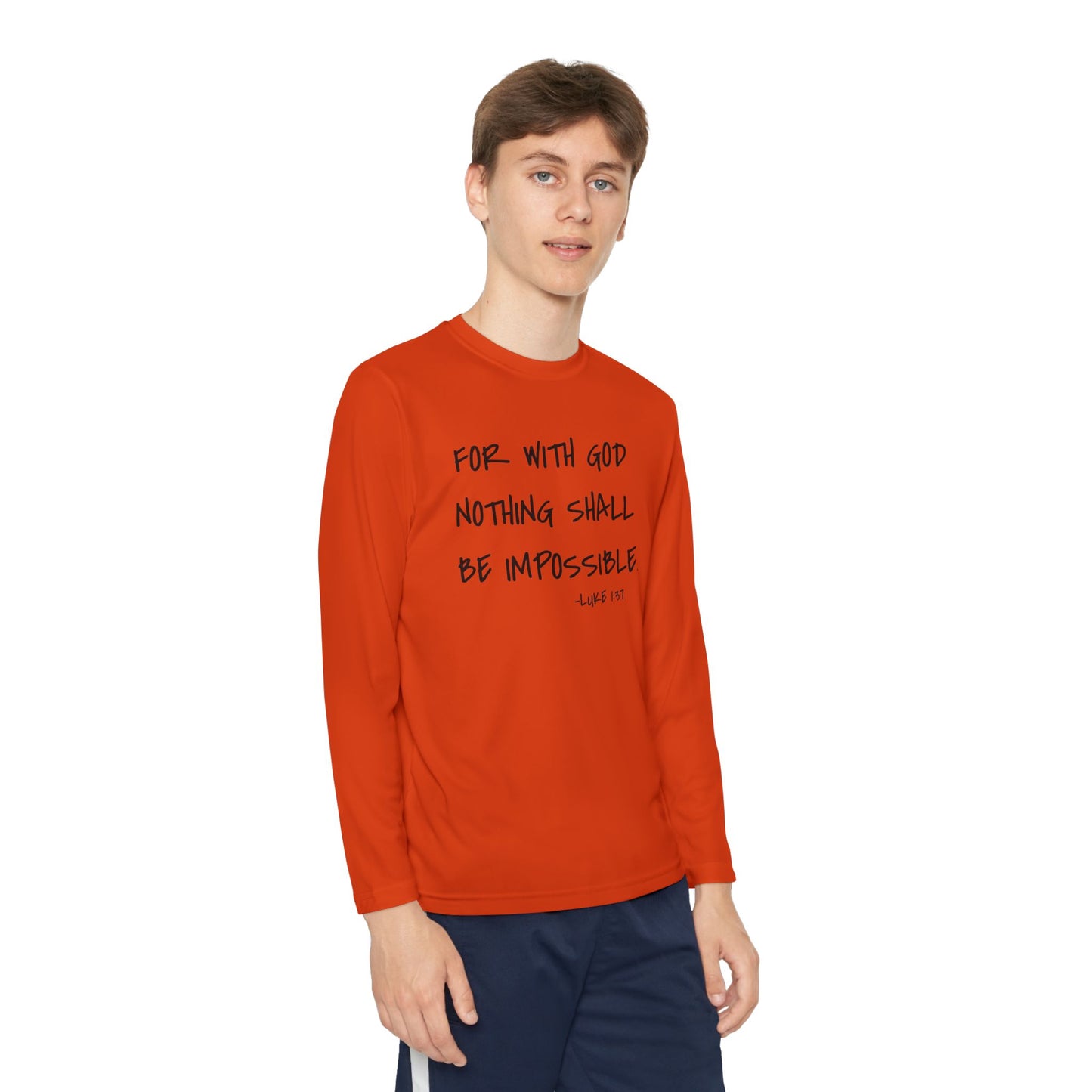 GOD DID - Youth Long Sleeve T-Shirt