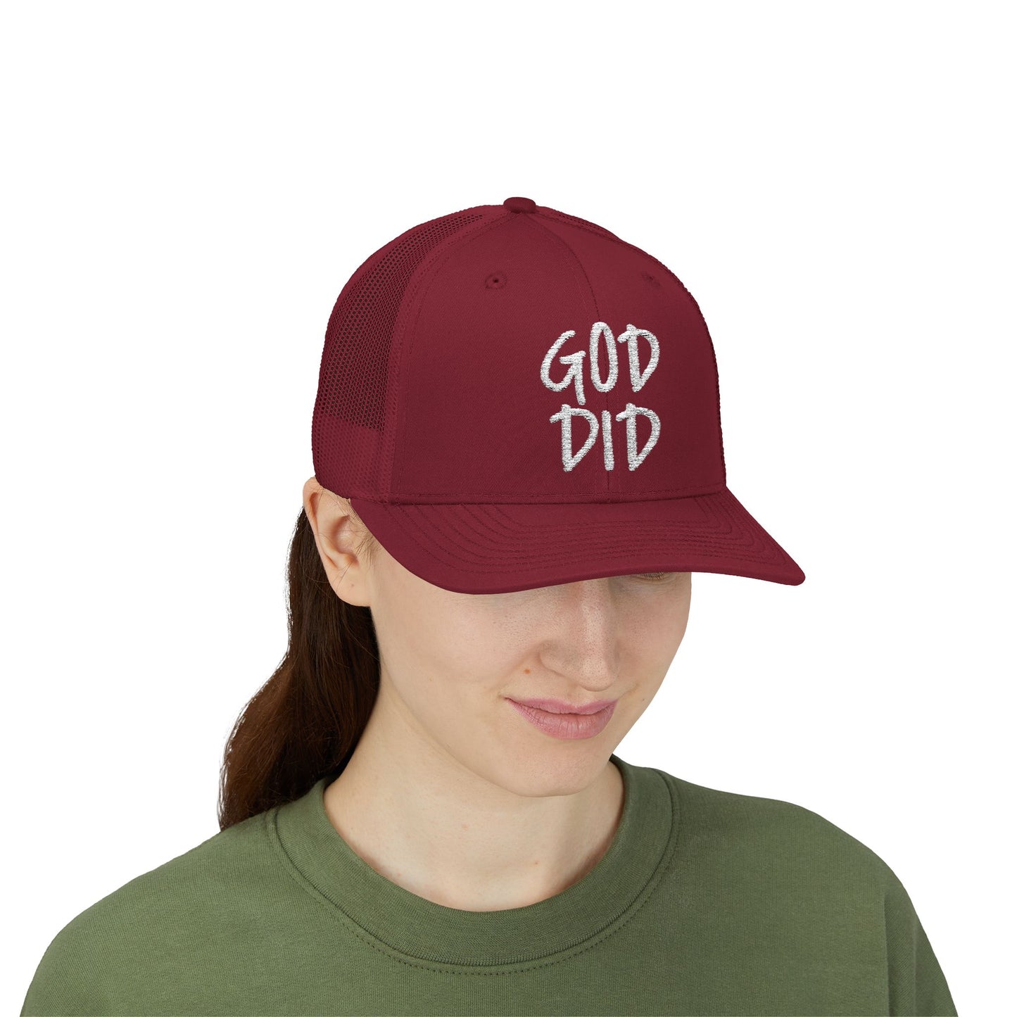 GOD DID - Snapback Trucker Cap
