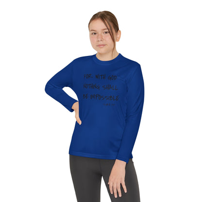 GOD DID - Youth Long Sleeve T-Shirt