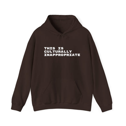 This Is Culturally Inappropriate Hoodie Statement Hoodie