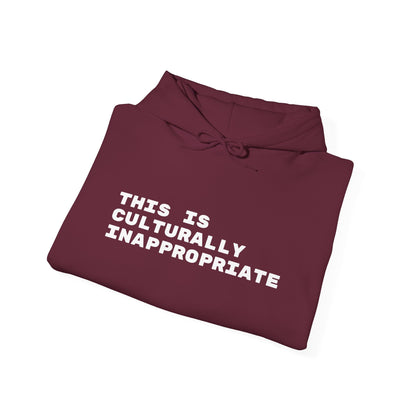 This Is Culturally Inappropriate Hoodie Statement Hoodie