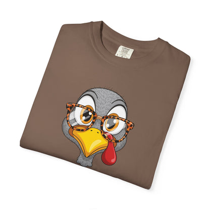 Quirky Turkey Thanksgiving T-Shirt, Funny Holiday Tee, Casual Thanksgiving Apparel