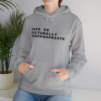 This Is Culturally Inappropriate Statement Hoodie