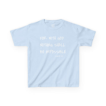 GOD DID - Kids Heavy T-Shirt