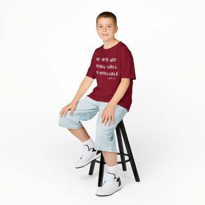 GOD DID - Kids Heavy T-Shirt