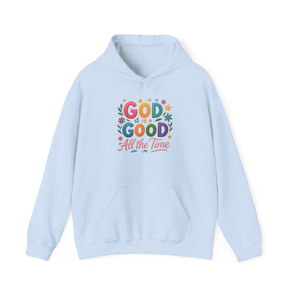 God is Good Heavy Blend Faith Based Hoodie