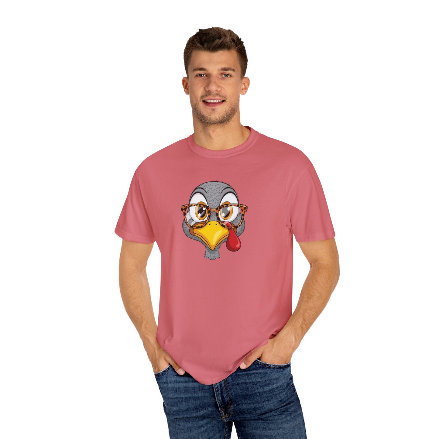Quirky Turkey Thanksgiving T-Shirt, Funny Holiday Tee, Casual Thanksgiving Apparel