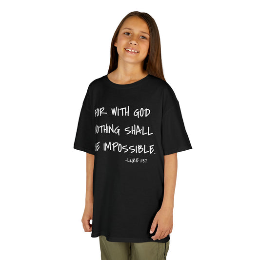 GOD DID - Kids Heavy T-Shirt