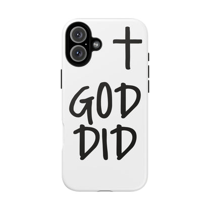 GOD DID - Apple iPhone Case(iPhone 11, 12, 13, 14, 15, 16, 17)