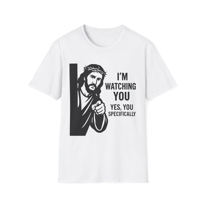 Jesus "I'm Watching You" T-Shirt, Funny Gift for Friends