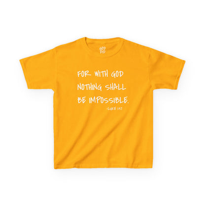 GOD DID - Kids Heavy T-Shirt