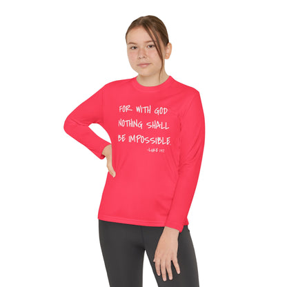 GOD DID - Youth Long Sleeve T-Shirt