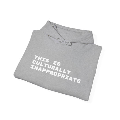 This Is Culturally Inappropriate Hoodie Statement Hoodie