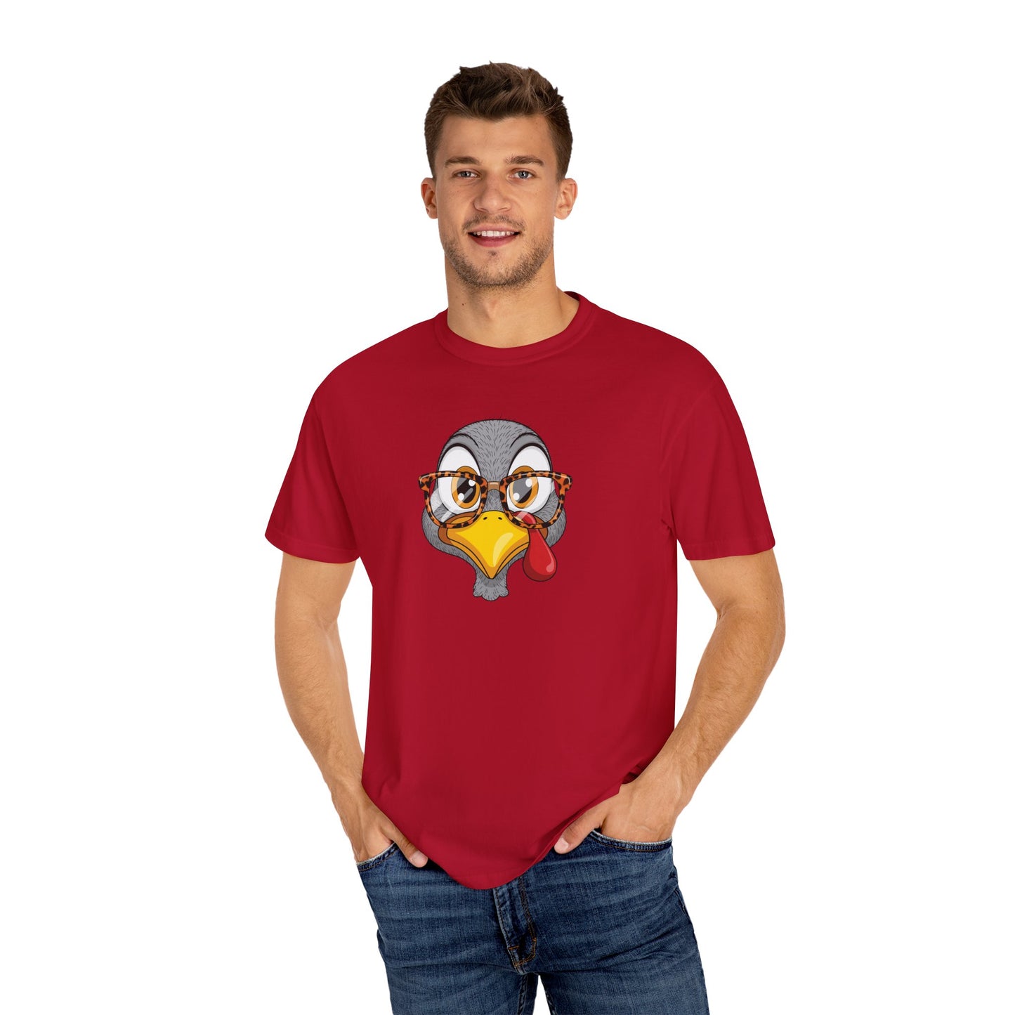 Quirky Turkey Thanksgiving T-Shirt, Funny Holiday Tee, Casual Thanksgiving Apparel