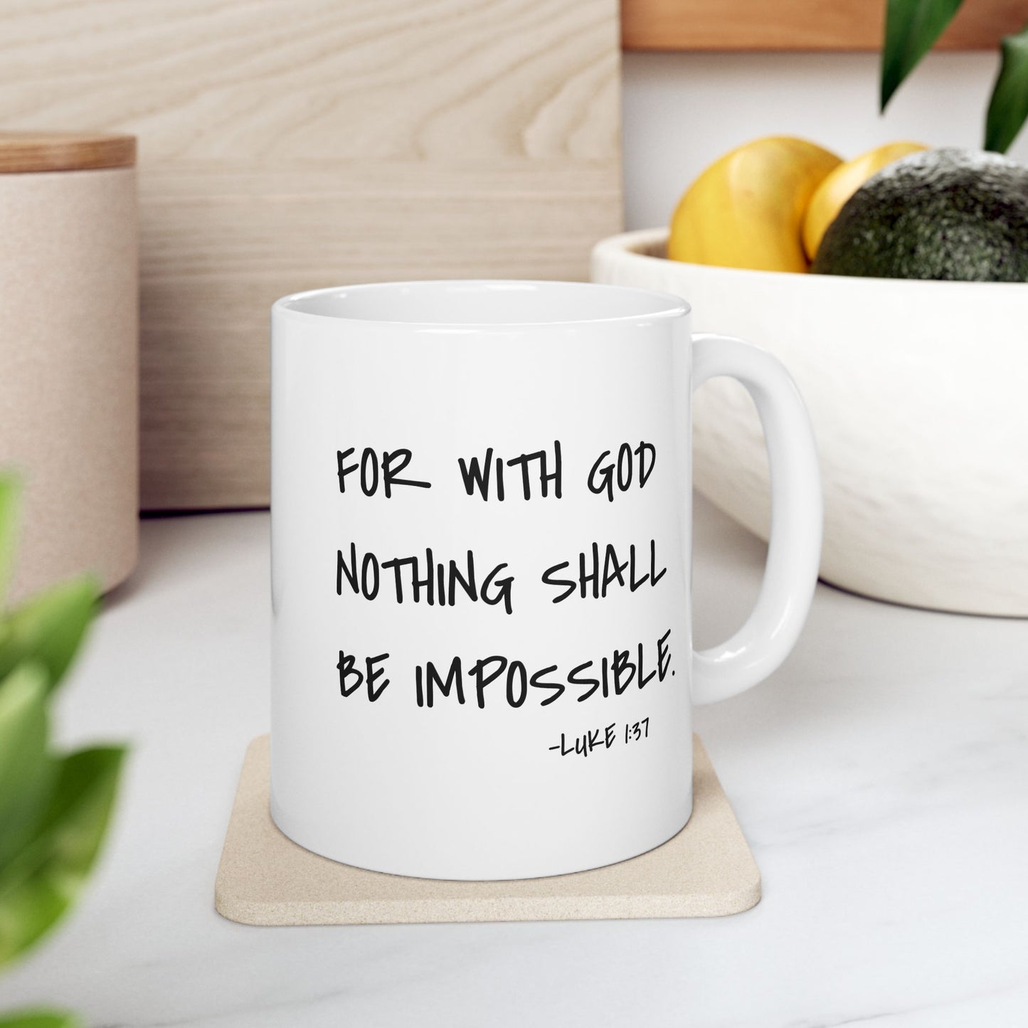 GOD DID - Ceramic Mug, (11oz, 15oz)