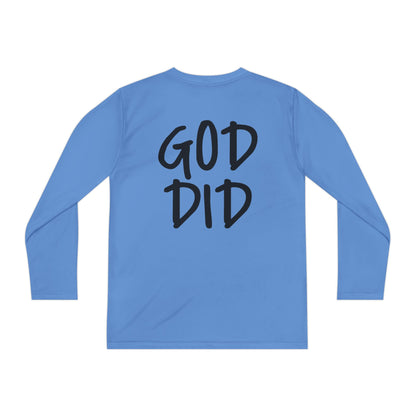 GOD DID - Youth Long Sleeve T-Shirt