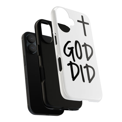 GOD DID - Apple iPhone Case(iPhone 11, 12, 13, 14, 15, 16, 17)