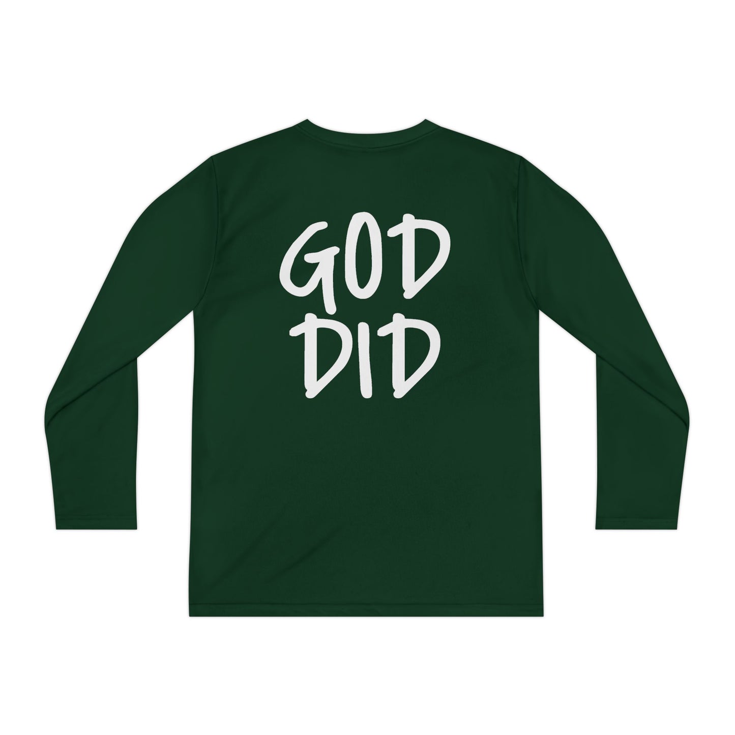 GOD DID - Youth Long Sleeve T-Shirt