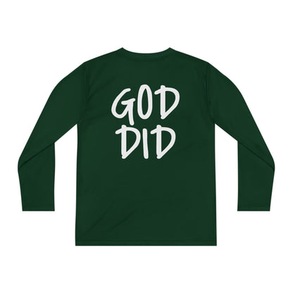 GOD DID - Youth Long Sleeve T-Shirt